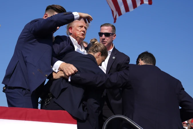 Story image: Trump heads to convention as authorities investigate motive, security in assassination attempt