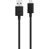 Amazon PowerFast USB to Micro USB Cable for Accelerated Charging (compatible with most Micro-USB devices including tablets, E