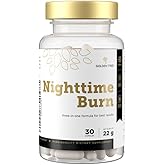 Golden Tree Nighttime Burn Abnehm-Tabletten für Frauen & Männer – Fatburner zum schnellen Abnehmen mit L-Carnitin, Neopuntia 