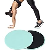 Bnineteenteam 2PCS Exercise Sliding Gliding Disc Fitness Multi-Function Core Slider Sport Full Body Workout for Carpet or Har