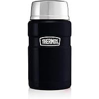 Très grand thermos isotherme en acier inoxydable, 710 ml, bleu métallisé