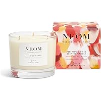 NEOM- Limited Edition Feel Good Vibes Candle (3 Wick) | Ylang Ylang, Madarin & Jasmine | Mother's Day | Gift