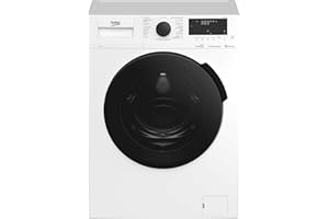 Beko WMC91464ST1 b300 Waschvollautomat, Waschmaschine, 9 kg, Bluetooth, ProSmart Inverter Motor, Dampffunktion, Pet Hair Remo