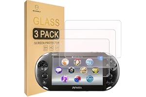 Mr.Shield [Pack of 3 Designed for Sony PS Vita 2000 / Sony PlayStation Vita PSV 2000-Max [Tempered Glass] Screen Protector