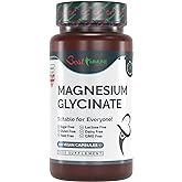 Magnesio Glicinato 500mg prodotto naturale di qualità premium proporzioni perfette 100 capsule vegane massima biodisponibilit