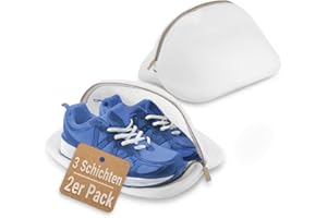 Ecooe 2 Stück Wäschenetz Wäschesack für Schuhe Sneaker Multi Schutz Wäschenetz Wäschebeutel für Waschmaschine und die Reise