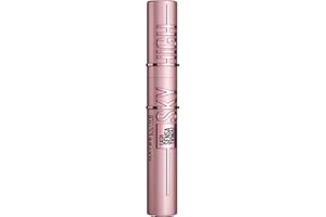 Maybelline New York Schwarze Wimperntusche für extrem lange Wimpern, Lash Sensational Sky High Mascara, Very Black, 7,2 ml