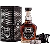 Jack Daniel's Single Barrel Select Whiskey Gift Tin with Stones, 70cl