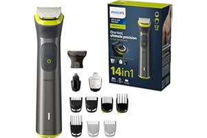 Philips Series 7000 All-in-one Trimmer, 14-in-1 Multigroom for face, Head and Body, One Tool - Ultimate Precision, 21 Length 