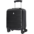 Aerolite 45x36x20cm Easyjet Maximum Size 8 Wheel ABS Hard Shell Carry On Hand Cabin Luggage Underseat Flight Travel Bag Spinn