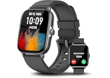 ASWEE Smart Watch for Men Women, Fitness Watch with Intelligent Reminders and Phone Calls, Activity Trackers with Heart Rate 