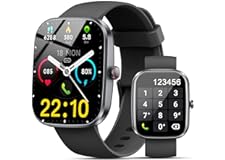 Smart Watch for Men Women, 1.91" HD Fitness Watch with Make/Answer Call, IP68 Waterproof Smartwatch with 110+ Sports, Fitness