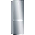 Bosch KGE364LCA Serie 6 Kühl-Gefrier-Kombination, 186 x 60 cm, 214 L Kühlen + 88 L Gefrieren, VitaFresh längere Frische, LowF