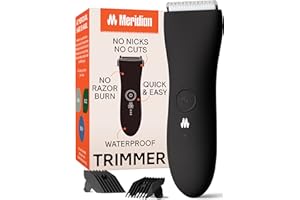 MERIDIAN Manscape, Body Hair Trimmer for Men and Women, Pubic Hair Trimmer Men, Manscaper, Body Shaver, Body Trimmer for Men,