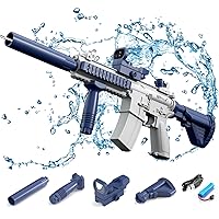 Maxee Elektrische Wasserpistole, M416 EIN-Knopf Automatische Spritzpistolen, Spielzeug Wasserpistole für Kinder Erwachsene So
