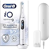 Oral-B iO9 Electric Toothbrush For Adults, Oral B Electric Toothbrushes, App Connected Handle, 1 Toothbrush Head & Charging T