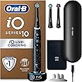 Oral-B iO10 Electric Toothbrush Adults, 1 Handle, 3 Toothbrush Heads, Charging Travel Case, Toothbrush Head Holder, 7 Modes, 