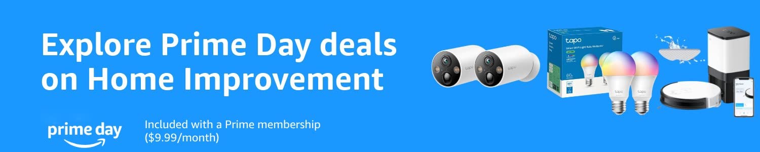 Explore Prime Day deals on Home Improvement