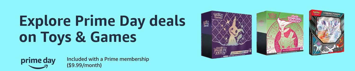 Explore Prime Day deals on Toys & Games