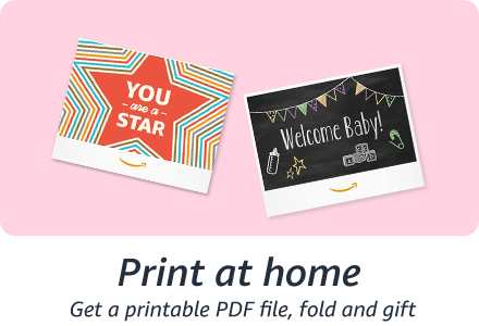 Print at home - Get a printable file, fold and gift