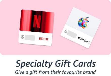 Specialty Gift Cards - Give a gift from their favourite brand