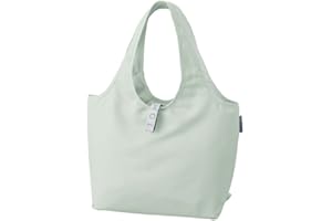 MOTTERU Mottel Kurlito Mini Cooler Marche Bag | Eco Bag, Cool, Stylish, Foldable, Compact, Cloth, Cute, Outdoor Gift (Green)