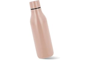 18 oz Insulated Water Bottle-Stainless Steel Double Wall Vacuum Insulated Narrow Mouth Water Bottle,BPA Free Leak Proof Metal