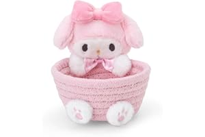 Sanrio 885665 My Melody Rope Basket S with Mascot Storage