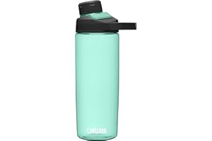 CamelBak Chute Mag BPA Free Water Bottle with Tritan Renew - Magnetic Cap Stows While Drinking, 20oz, Coastal