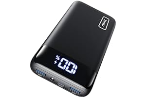 INIU Power Bank, 22.5W 20000mAh USB C in & Out Portable Charger Fast Charging, PD 3.0+QC 4.0 LED Display Battery Pack for iPh