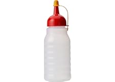 Décor Squeezy Sauce Bottle,Red