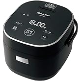 シャープ 炊飯器 3合 一人暮らし マイコン パン調理機能 ブラック KSCF05BB KS-CF05B-B