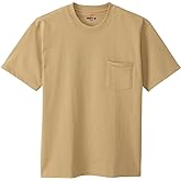 [ヘインズ] Tシャツ 半袖 丸首 綿100% 丸胴仕様 タグレス仕様 ビーフィポケットTシャツ ビーフィー H5190 メンズ