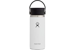 Hydro Flask 16 oz Wide Mouth Bottle with Flex Sip Lid White