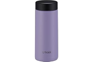 Tiger Thermos Flask MMZ-W035VW Dishwasher Safe, 11.8 fl oz (350 ml), White Water, Screw Stainless Steel Bottle, With Lid and 