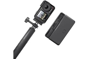 DJI アクションカメラ Osmo Action 4 アドベンチャー コンボ 【国内正規品】 4K/120fps対応 防水カメラ 1/1.3インチセンサー搭載 10-bit & D-Log M 155º超広角FOV 最大7時間半駆動 3つのバッテリー