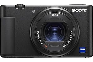 SONY(ソニー) コンパクトデジタルカメラ VLOGCAM Vlog用カメラ ZV-1 ボディ ウィンドスクリーン付属 24-70mm F1.8-2.8 ズームレンズ ブラック ZV-1 B