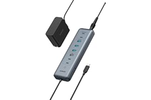 Anker USB-C データ ハブ (11-in-1, 10Gbps) 5Gbps 高速データ転送 100W USB PD対応 65Wアダプタ付属 USB-Cポート USB-Aポート microSD＆SDカードスロット搭載 MacBook/iPad