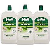 Palmolive Naturals Liquid Hand Wash Soap 3L (3 x 1L packs), Aloe Vera and Chamomile Refill and Save, with Moisturising Milk, 