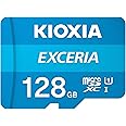 KIOXIA(キオクシア) 旧東芝メモリ microSD 128GB UHS-I Class10 (最大読出速度100MB/s) Nintendo Switch動作確認済 国内サポート正規品 メーカー保証5年 KLMEA128G