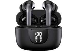 Wireless Earbuds Bluetooth 5.3 Deep Bass True Wireless Headphone 30H Playback LED Power Display in-Ear Earphones Noise Reduct