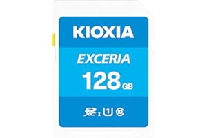 KIOXIA(キオクシア) 旧東芝メモリ SDカード 128GB SDXC UHS-I Class10 読出速度100MB/s 日本製 国内正規品 メーカー保証5年 KLNEA128G