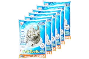 アイリスオーヤマ 猫砂 ペーパーフレッシュ トイレに流せる 固まる PFC-7L (紙製) 7L×6袋 (ケース販売)