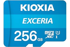 KIOXIA(キオクシア) 旧東芝メモリ microSD 256GB UHS-I Class10 (最大読出速度100MB/s) Nintendo Switch動作確認済 国内サポート正規品 メーカー保証5年 KLMEA256G