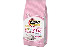 メディファス キャットフード 子ねこ 12か月まで チキン味 【下部尿路/ｐHコントロール/麻布大学共同開発/国産/アルミ小分け】 1.5kg(250g×6)