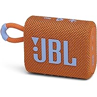 JBL GO3 Bluetoothスピーカー USB C充電/IP67防塵防水/パッシブラジエーター搭載/ポータブル/2020年モデル オレンジ JBLGO3ORG