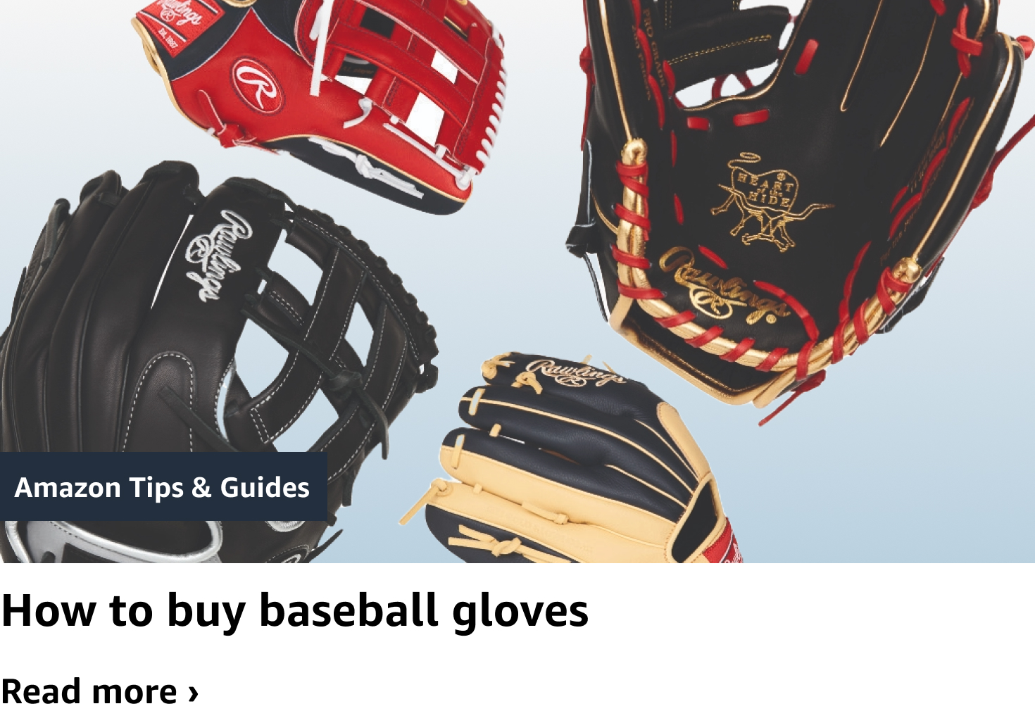 How to buy baseball gloves