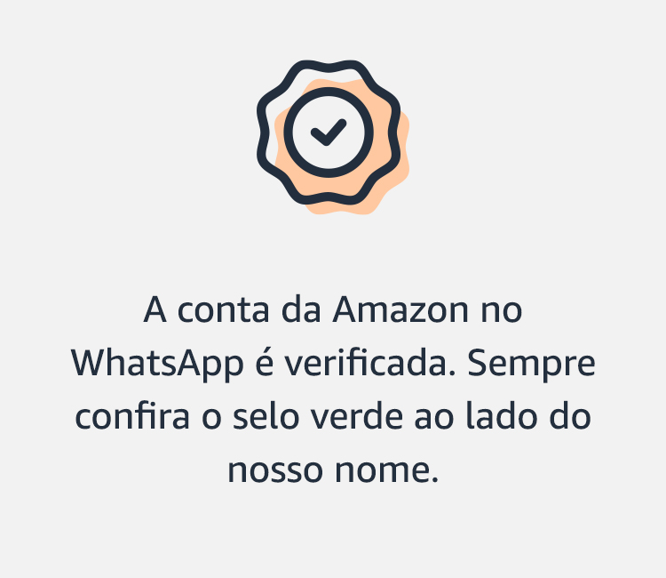 A conta da Amazon é verificada