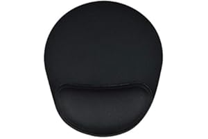 Mouse Pad Ergonômico Confort com Apoio para Punho Reliza Preto