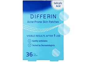 Differin Acne-Prone Skin Patches for Early-Stage Imperfections, Formulated with Salicylic Acid and Centella, Fast Triple Acti